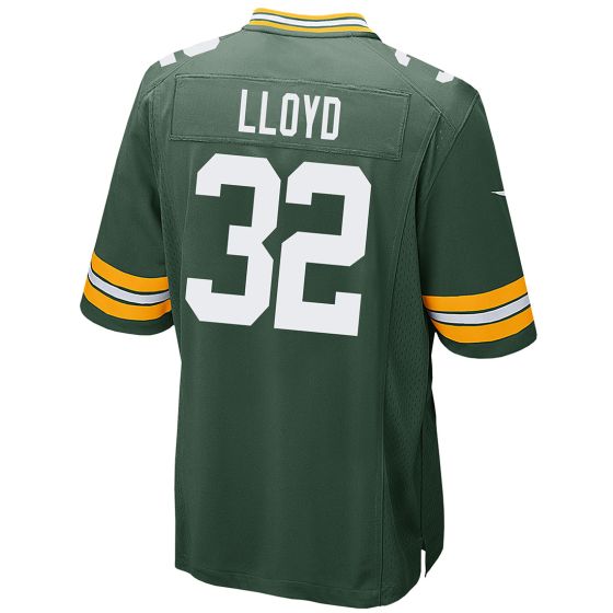 GB.Packers #32 MarShawn Lloyd Green Game Stitched American Football Jerseys - Main View