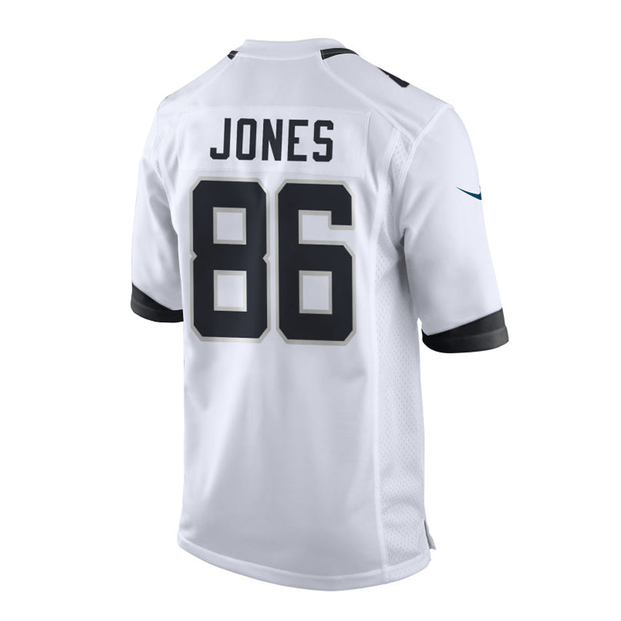 J.Jaguars #86 Brian Jones White Draft First Round Pick Game Player  Stitched American Football Jerseys - Main View