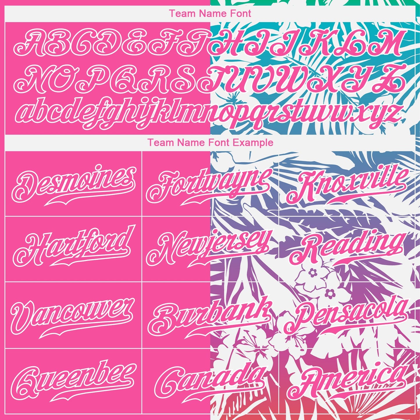 Custom 3D Pattern Design Tropical Palm Leaves Authentic Baseball Jersey view 5