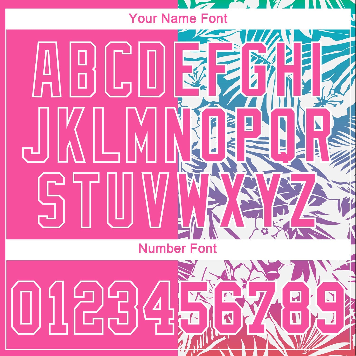 Custom 3D Pattern Design Tropical Palm Leaves Authentic Baseball Jersey view 6