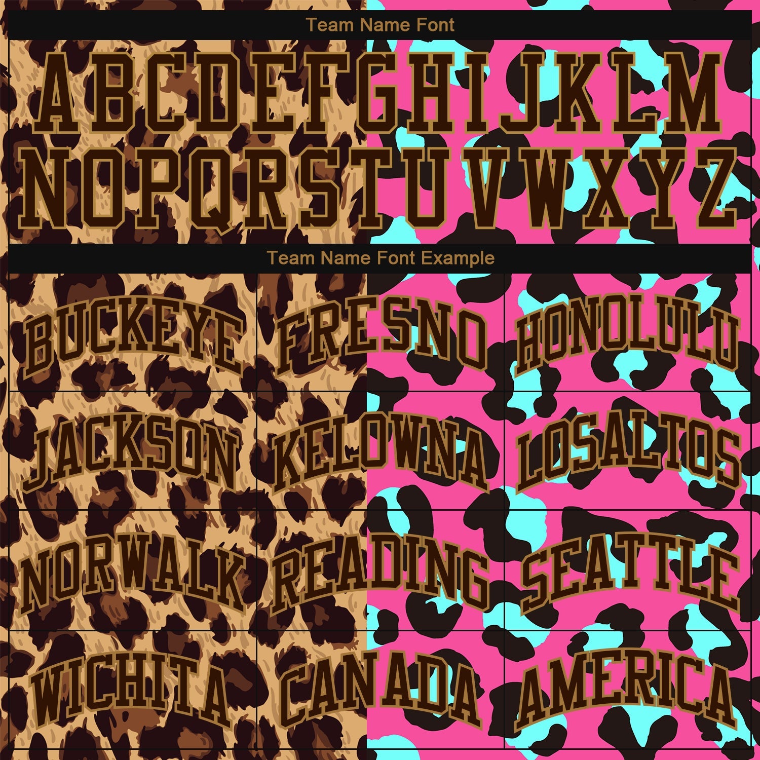 Custom 3D Pattern Design Leopard Authentic Baseball Jersey view 4