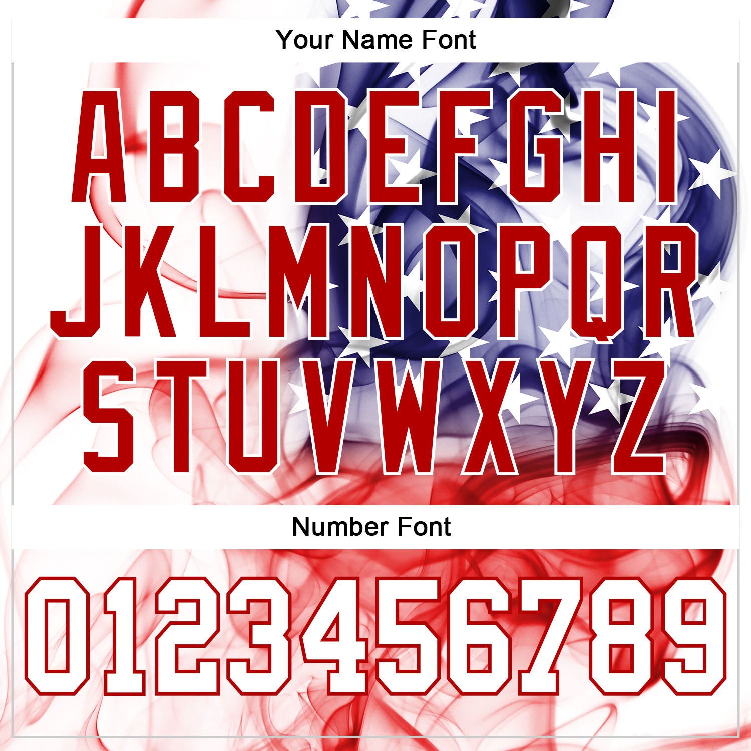 Custom White White-Red 3D American Flag Authentic Baseball Jersey view 5