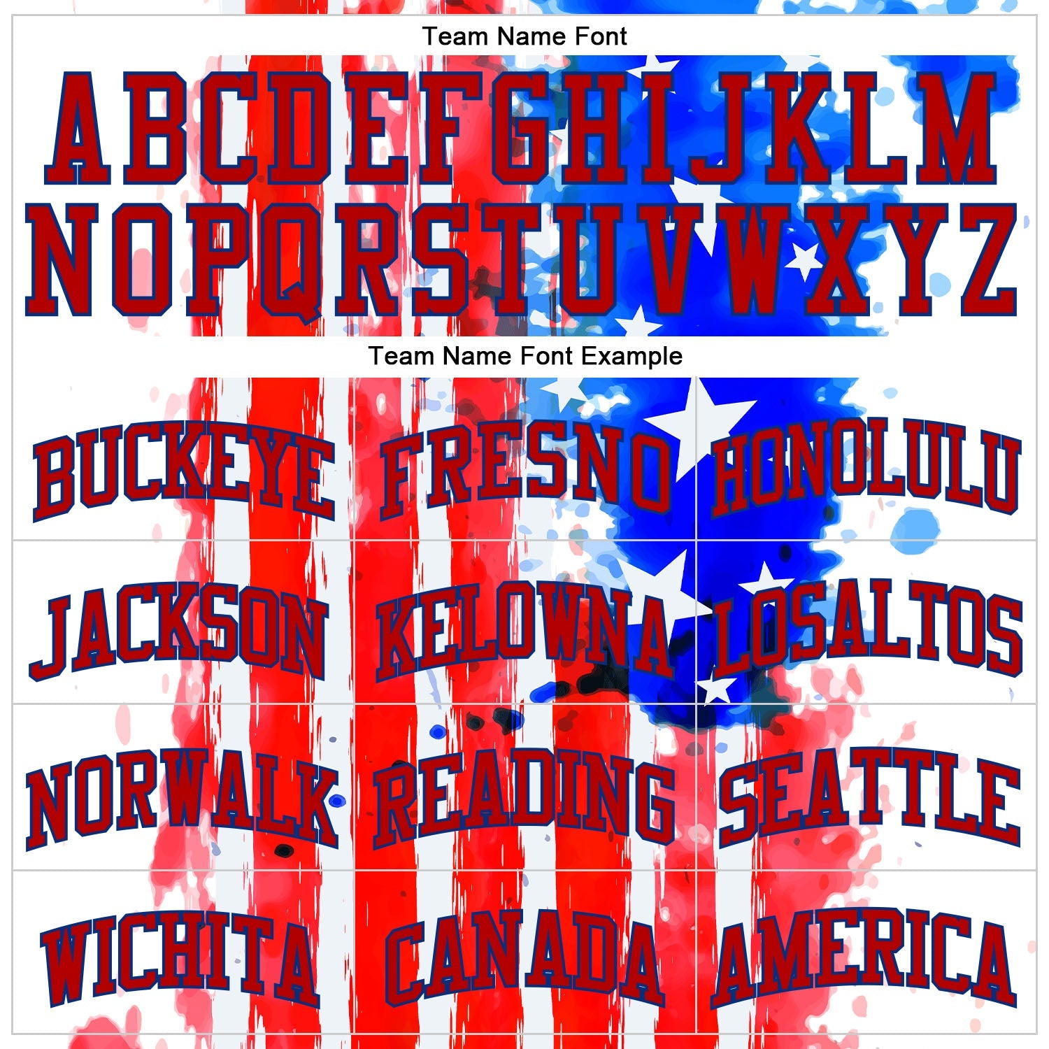 Custom White Royal-Red 3D American Flag Authentic Baseball Jersey view 4
