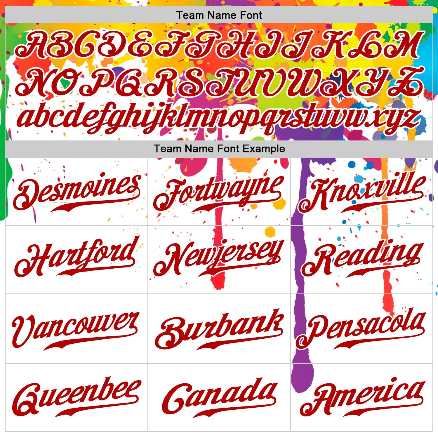 Custom 3D Pattern Design Colorful Bright Ink Splashes Authentic Baseball Jersey view 5