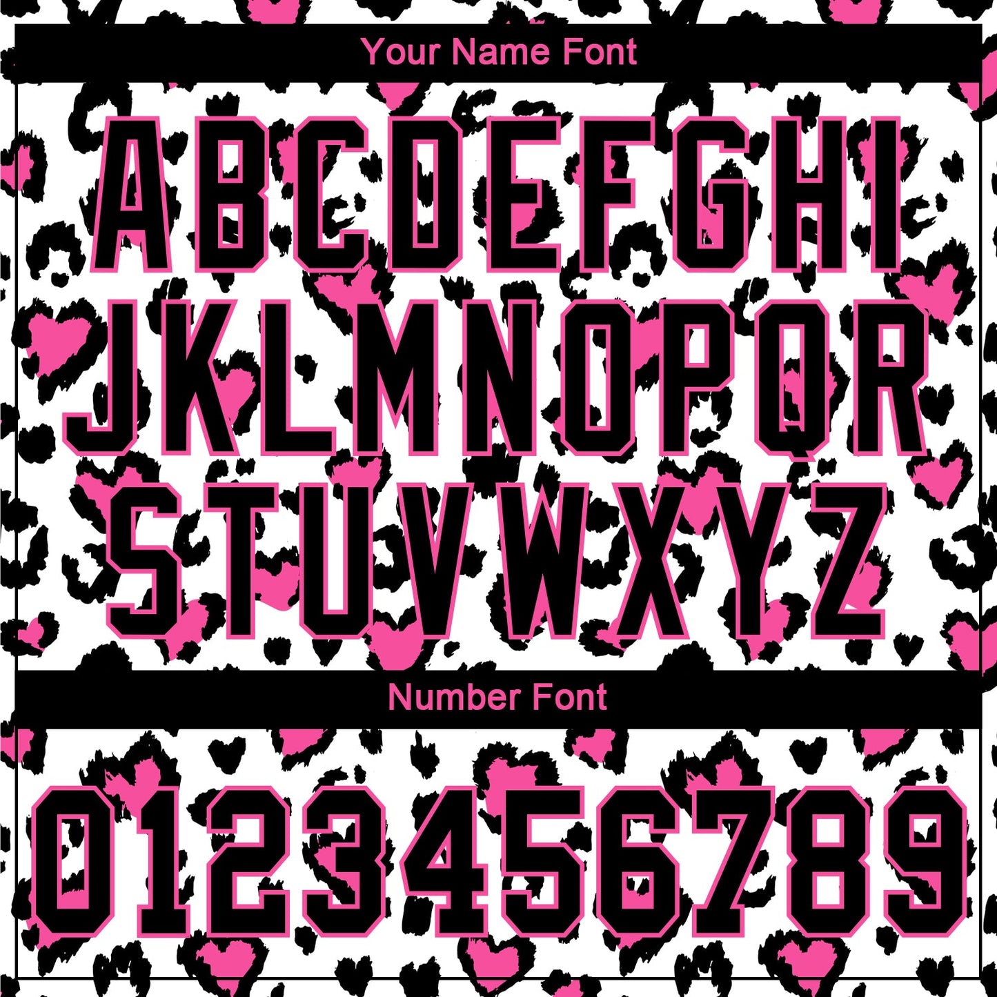 Custom 3D Pattern Design Leopard Performance T-Shirt view 4