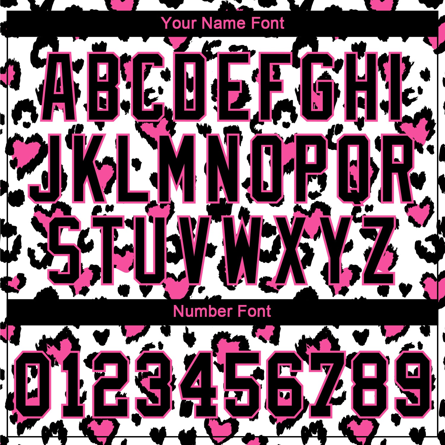 Custom 3D Pattern Design Leopard Performance T-Shirt view 4