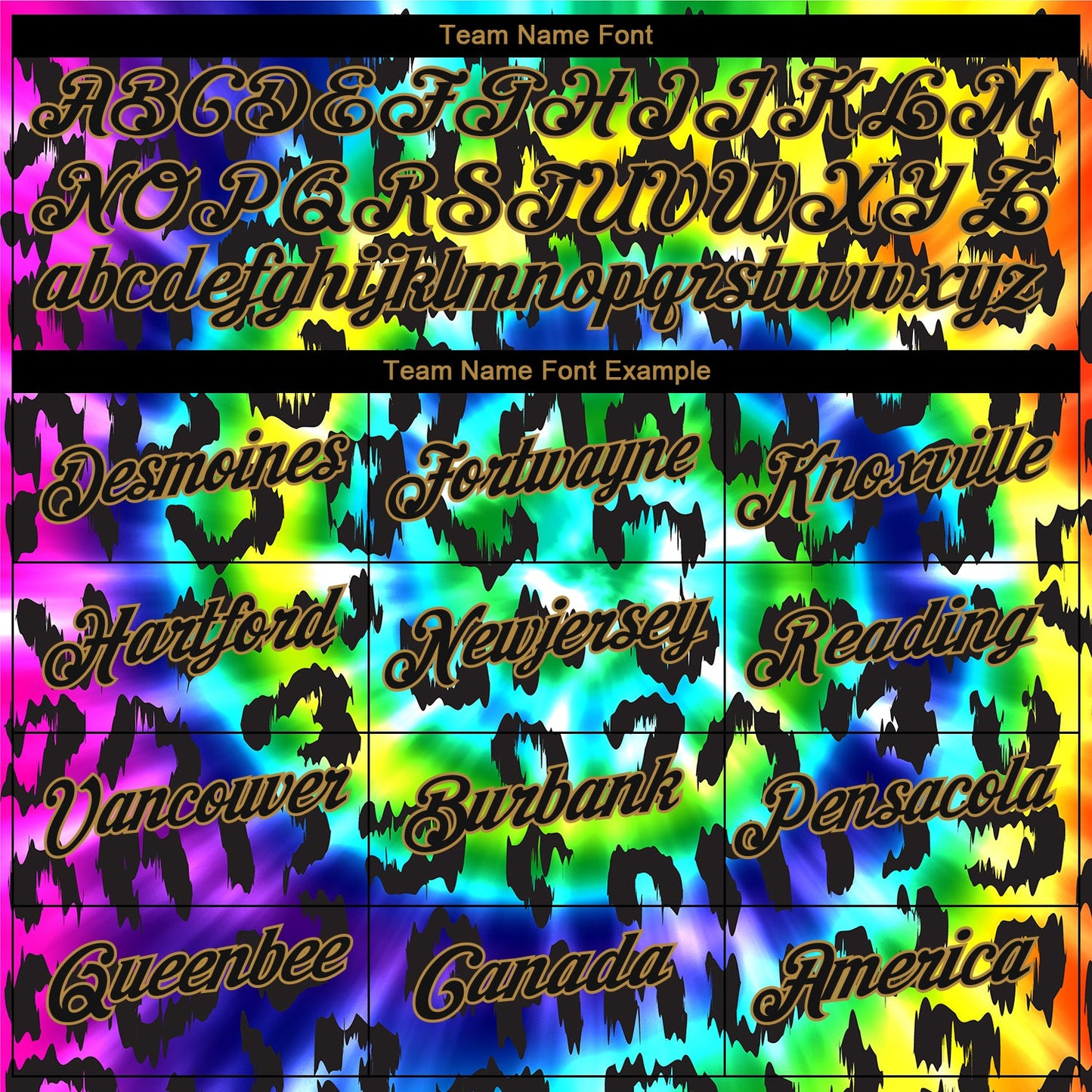 Custom 3D Pattern Design Leopard Performance T-Shirt view 3