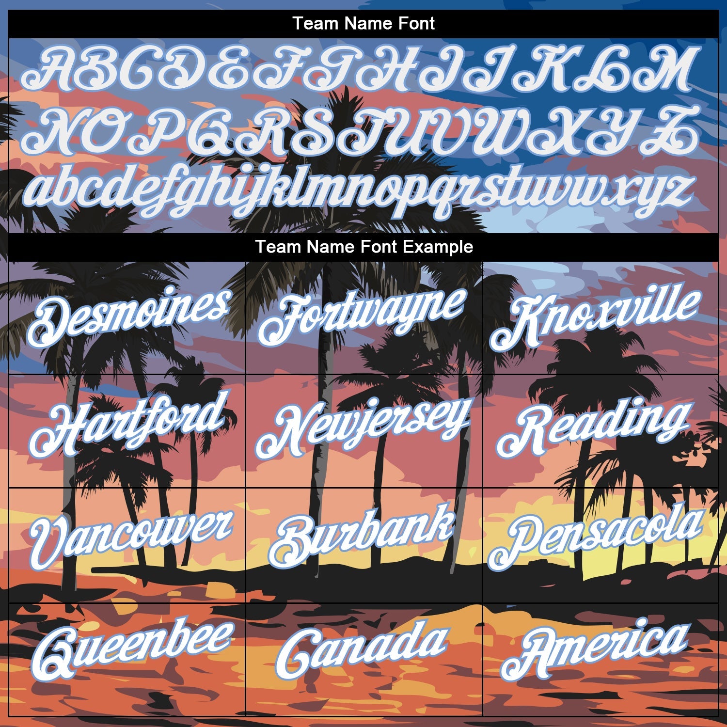 Custom 3D Pattern Design Hawaii Palm Trees Performance T-Shirt view 3