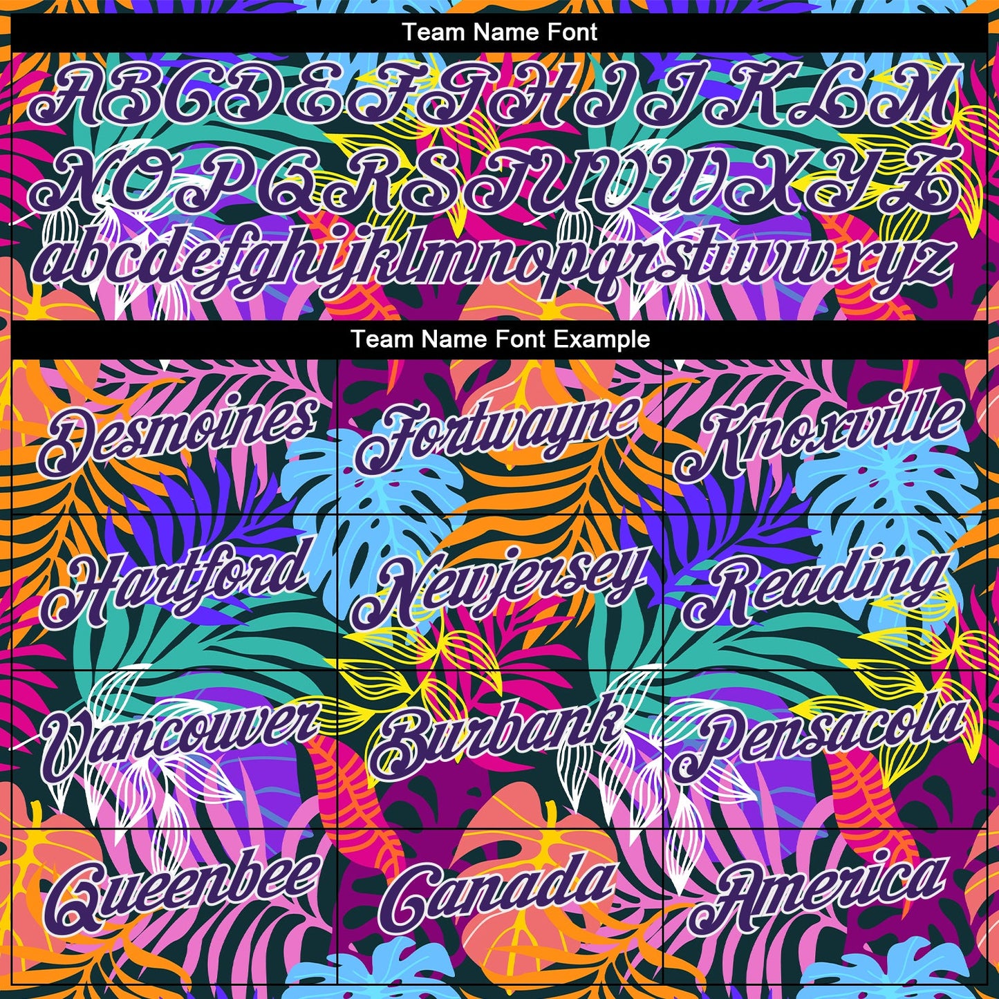 Custom 3D Pattern Design Hawaii Palm Trees Performance T-Shirt view 3