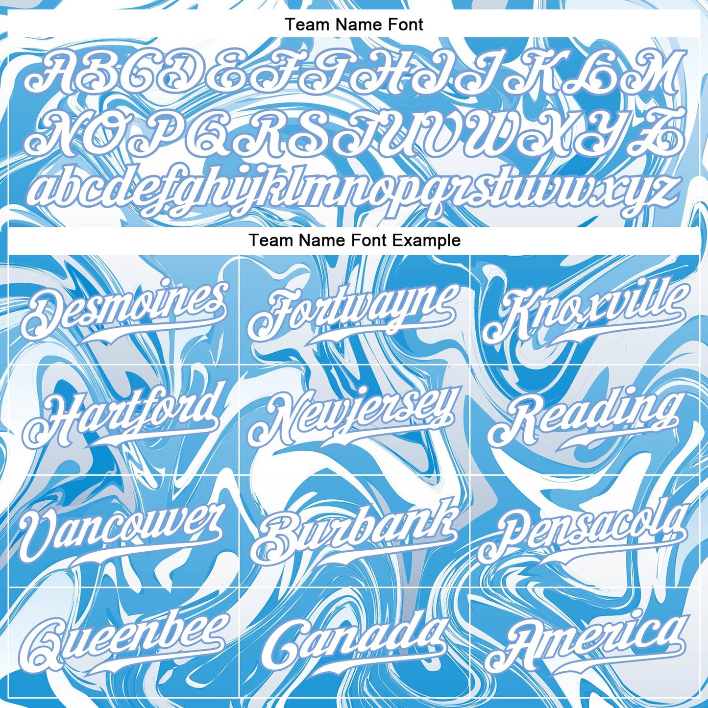 Custom 3D Pattern Design Abstract Ocean With Waves Fluid Art Authentic Baseball Jersey view 5