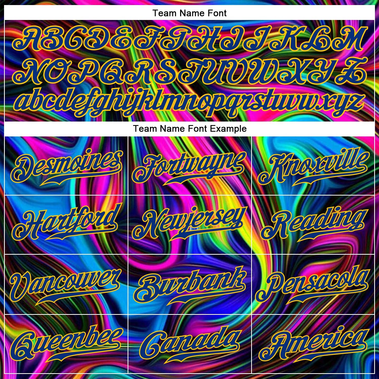 Custom 3D Pattern Design Abstract Colorful Psychedelic Fluid Art Authentic Baseball Jersey view 4
