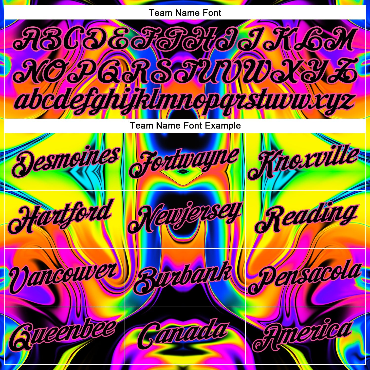 Custom 3D Pattern Design Abstract Iridescent Psychedelic Swirl Fluid Art Performance T-Shirt view 3
