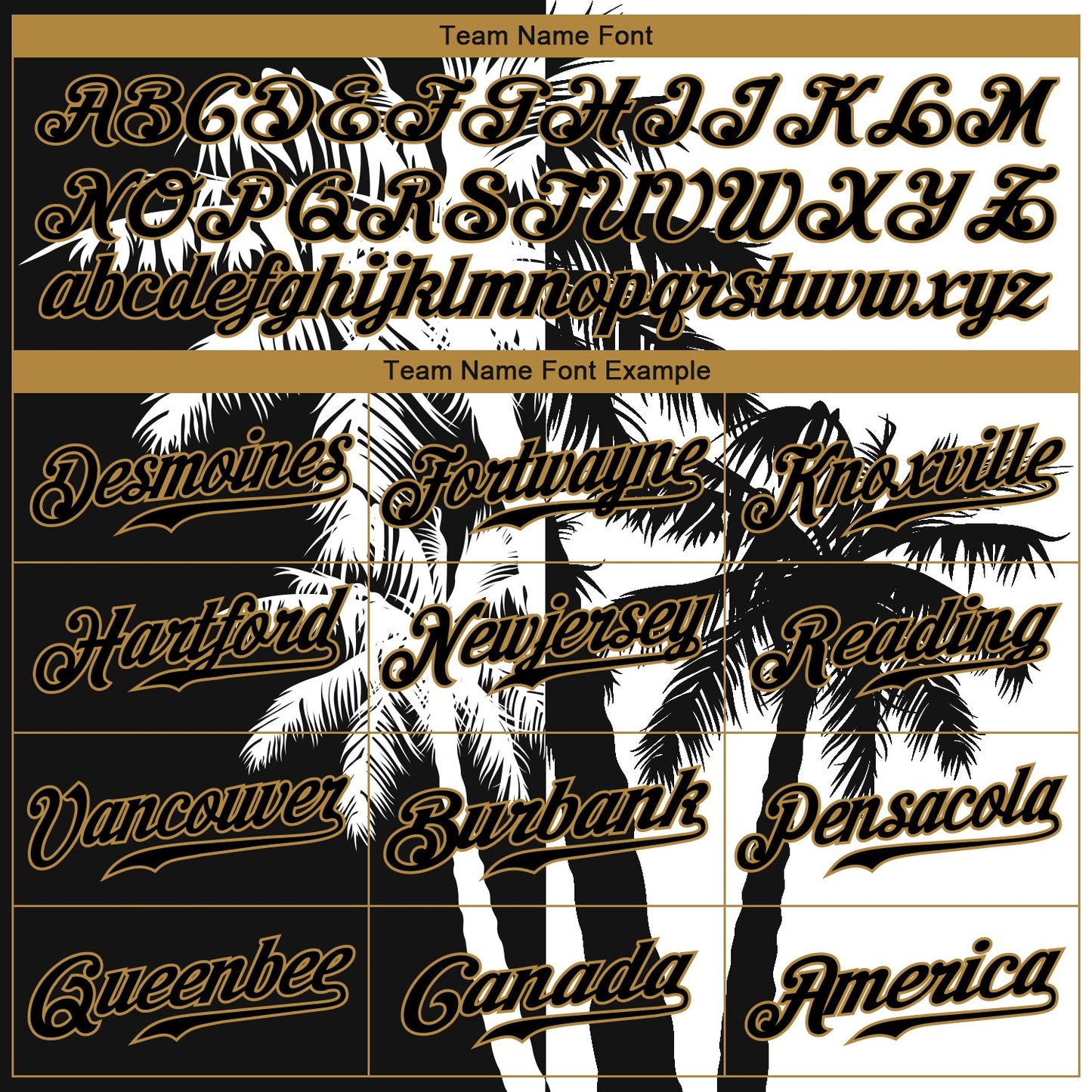 Custom 3D Pattern Design Hawaii Coconut Trees Authentic Baseball Jersey view 4