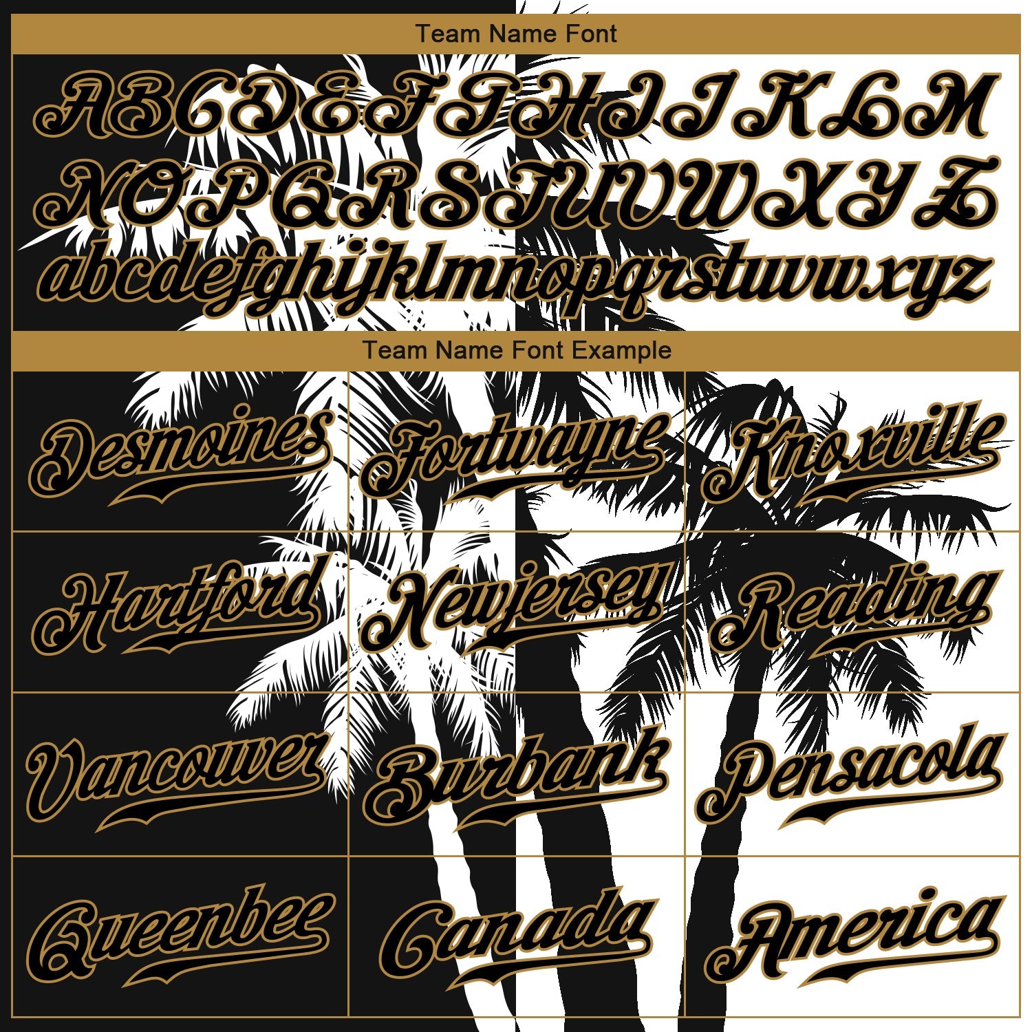 Custom 3D Pattern Design Hawaii Coconut Trees Authentic Baseball Jersey view 4