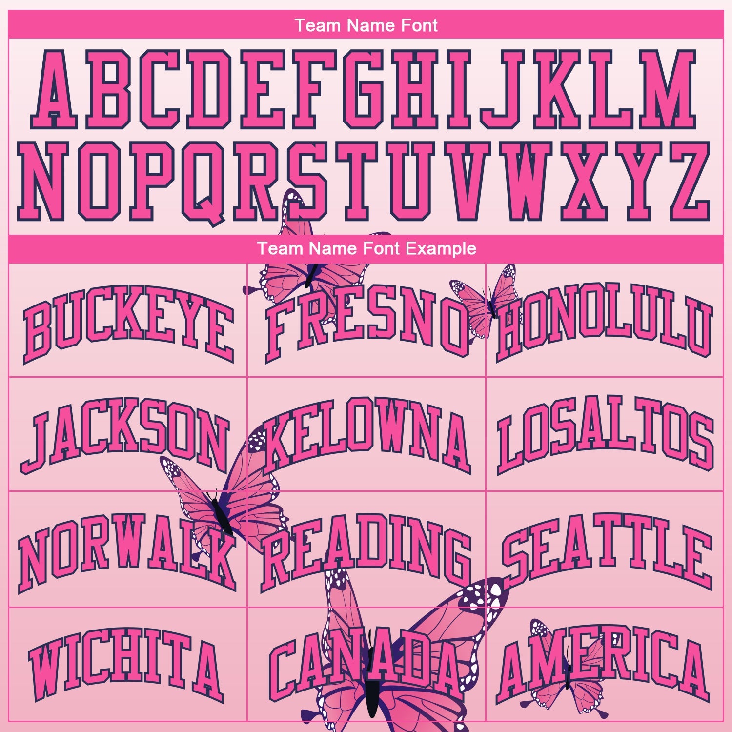 Custom 3D Pink Ribbon Breast Cancer Awareness Month With Butterflies Women Health Care Support Authentic Baseball Jersey view 4
