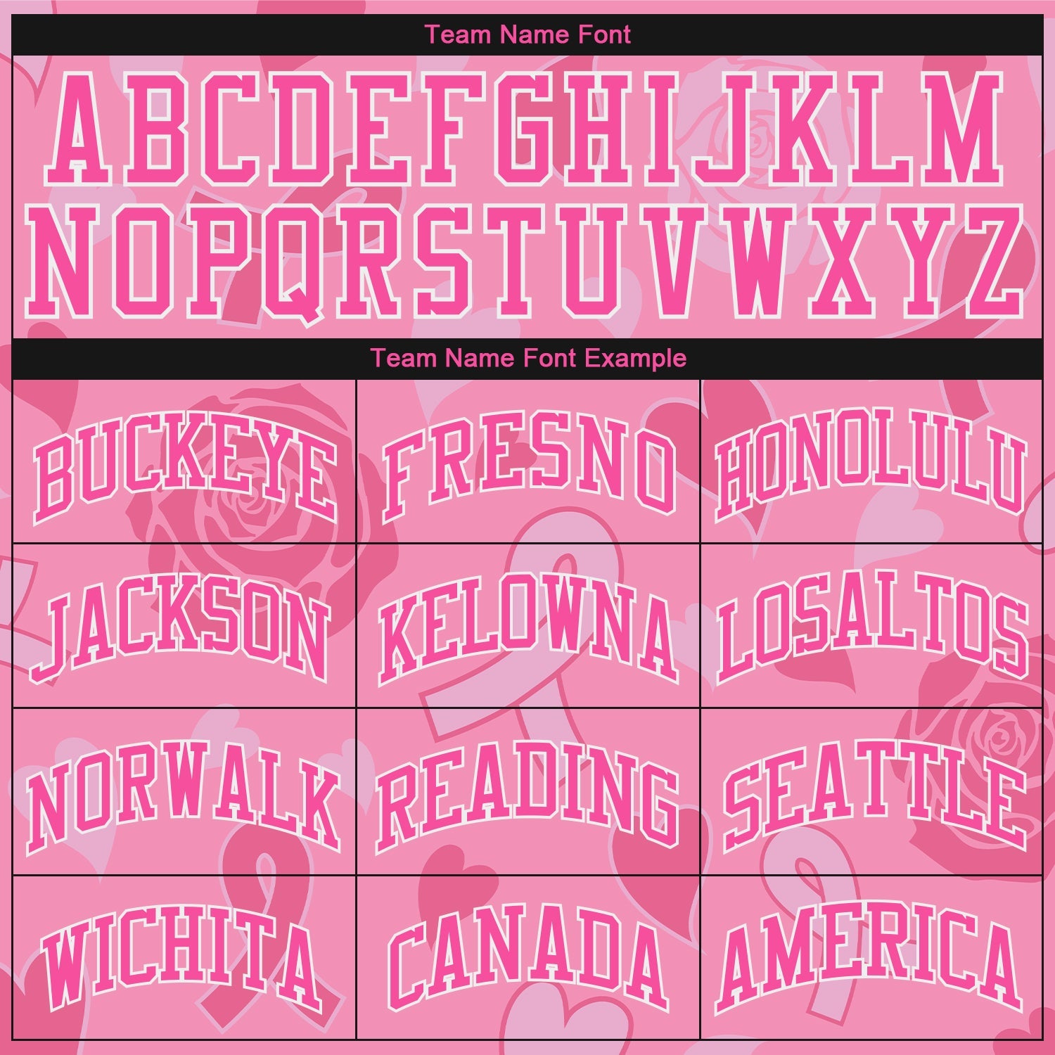Custom 3D Pink Ribbon Breast Cancer Awareness Month Women Health Care Support Authentic Baseball Jersey view 4