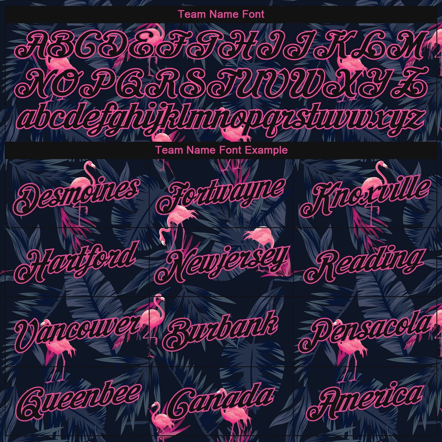 Custom Stitched Black Black-Pink 3D Pattern Design Flamingo Sports Pullover Sweatshirt Hoodie view 3