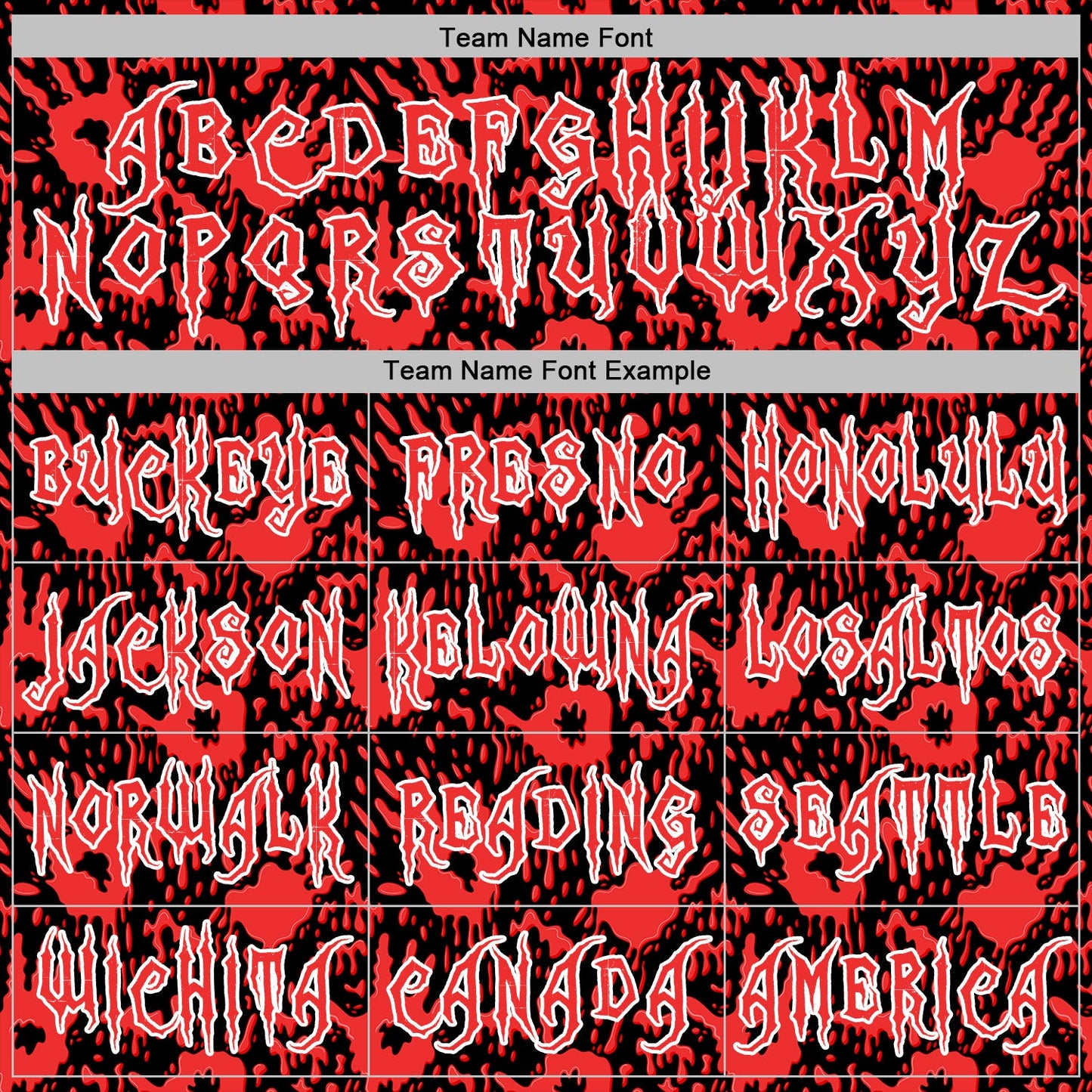 Custom Black Red-White 3D Halloween Horror Night Trick Treat Party Costume Ideas Sports Pullover Sweatshirt Hoodie view 3