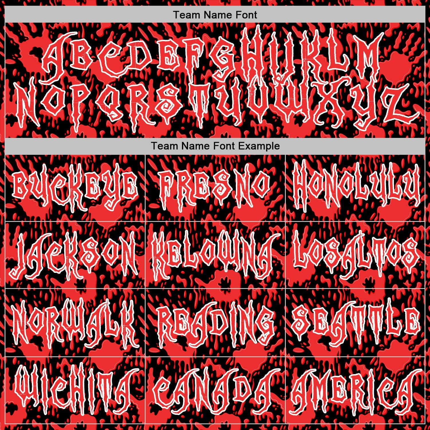 Custom Black Red-White 3D Halloween Horror Night Trick Treat Party Costume Ideas Sports Pullover Sweatshirt Hoodie view 3