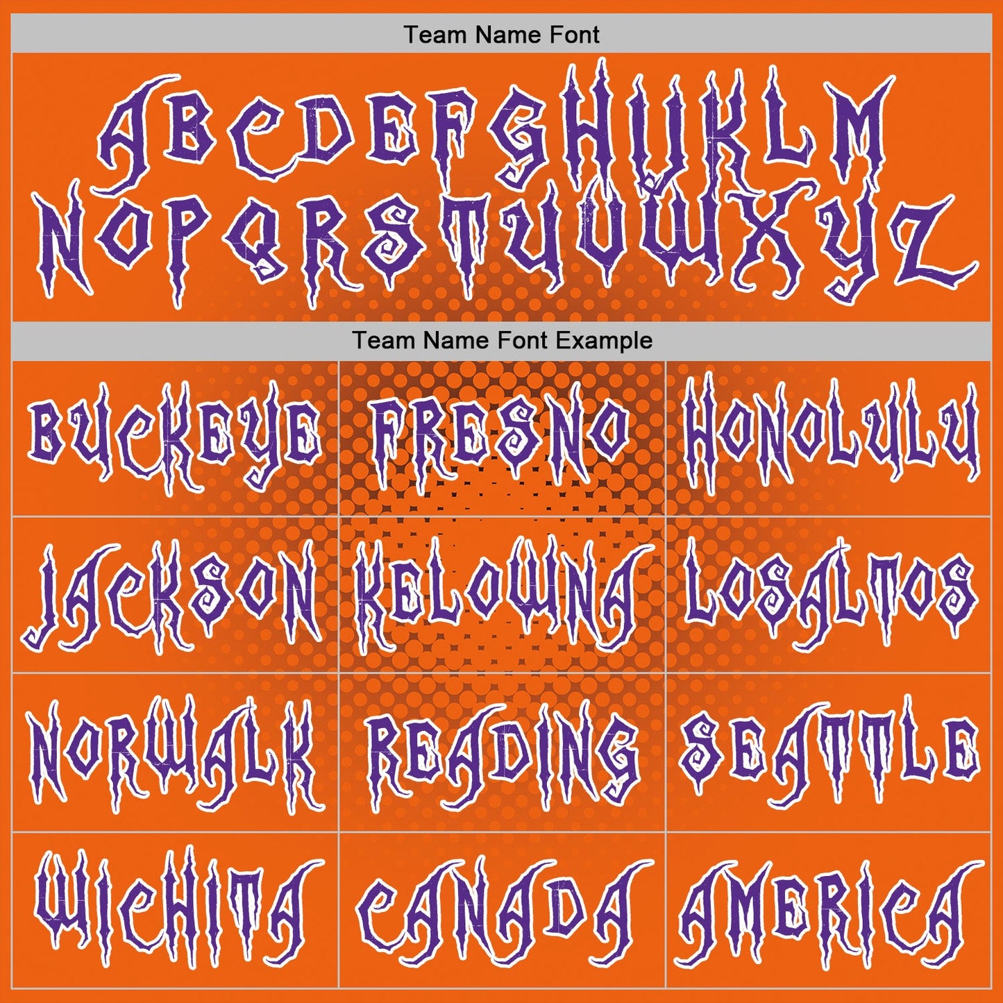 Custom Purple Orange-White 3D Halloween Pumpkin Doodle Party Costume Ideas Sports Pullover Sweatshirt Hoodie view 3