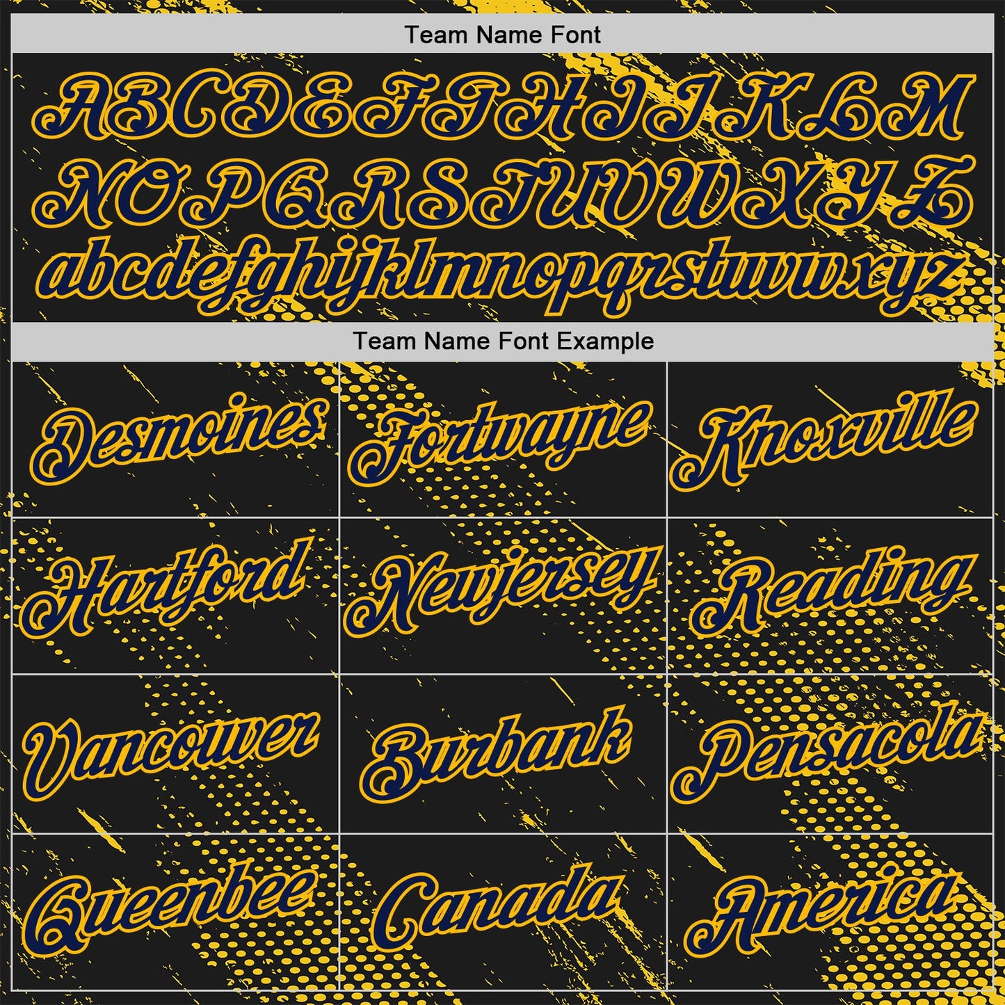 Custom Stitched Black Navy-Gold 3D Pattern Design Sportswear Pullover Sweatshirt Hoodie view 3