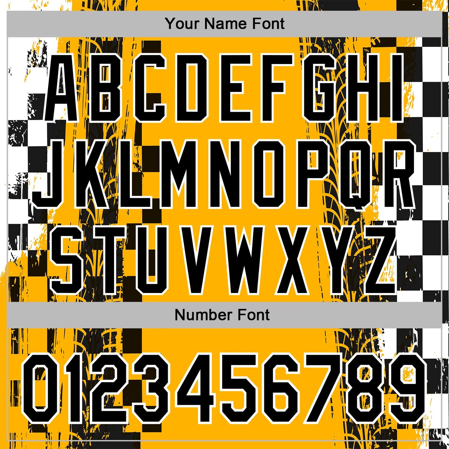 Custom Yellow Black-White 3D Pattern Design Formula Auto Car Racing Motorsport Sports Pullover Sweatshirt Hoodie view 4