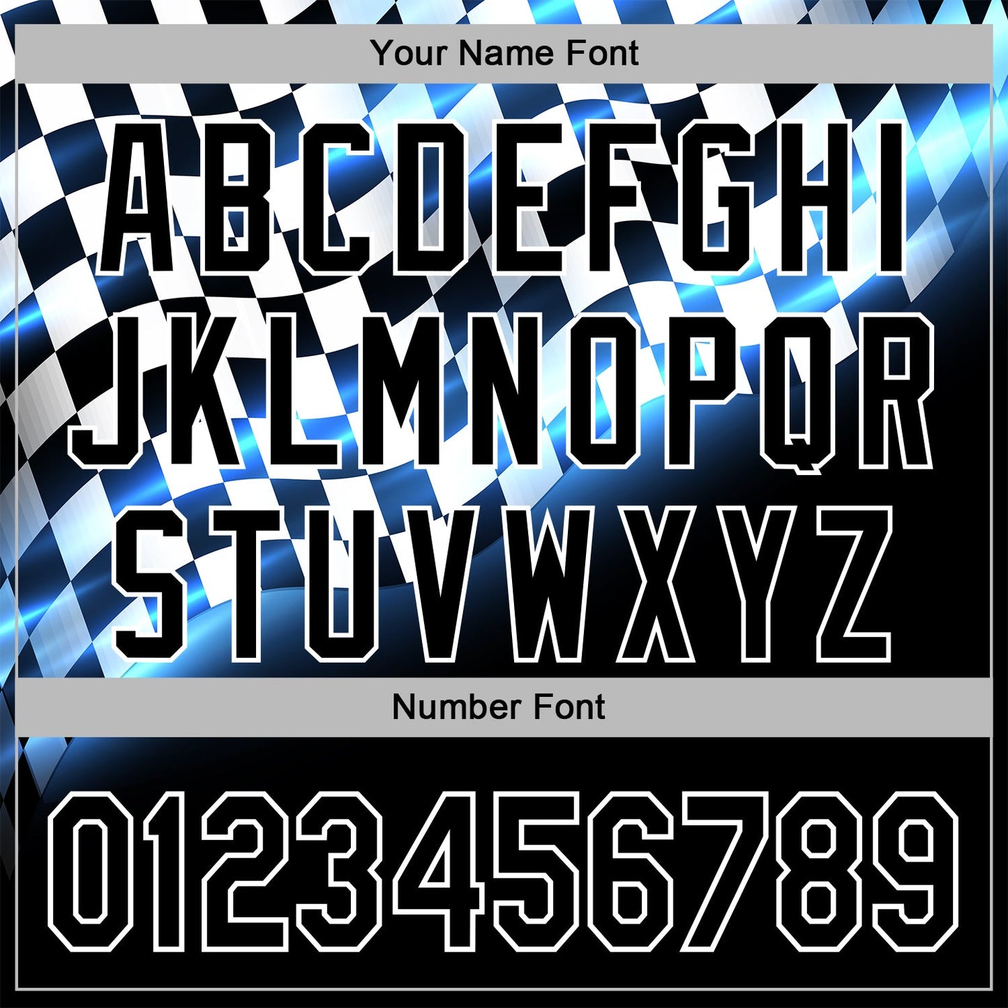 Custom Black Blue-White 3D Pattern Design Formula Auto Car Racing Motorsport Sports Pullover Sweatshirt Hoodie view 4