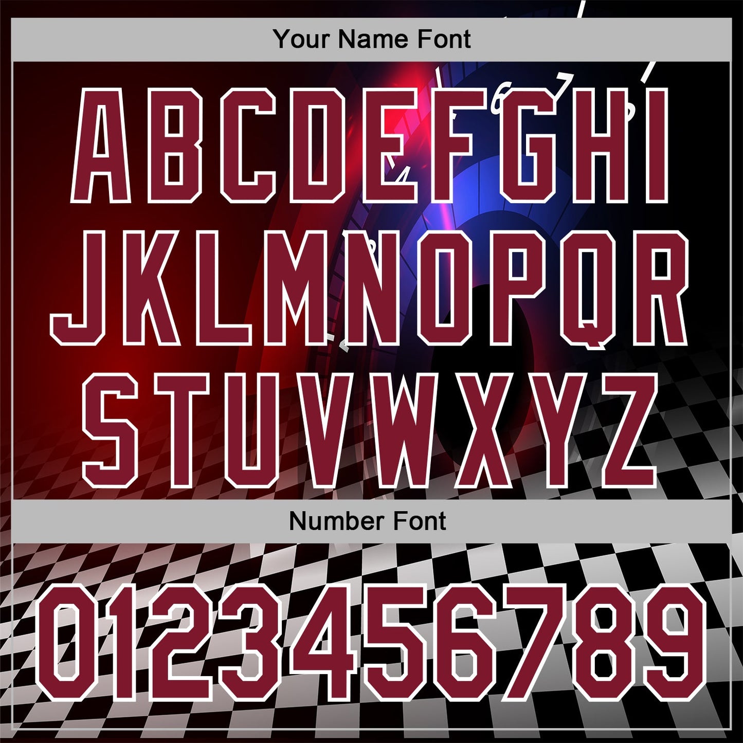 Custom Black Crimson-White 3D Pattern Design Formula Auto Car Racing Motorsport Sports Pullover Sweatshirt Hoodie view 4