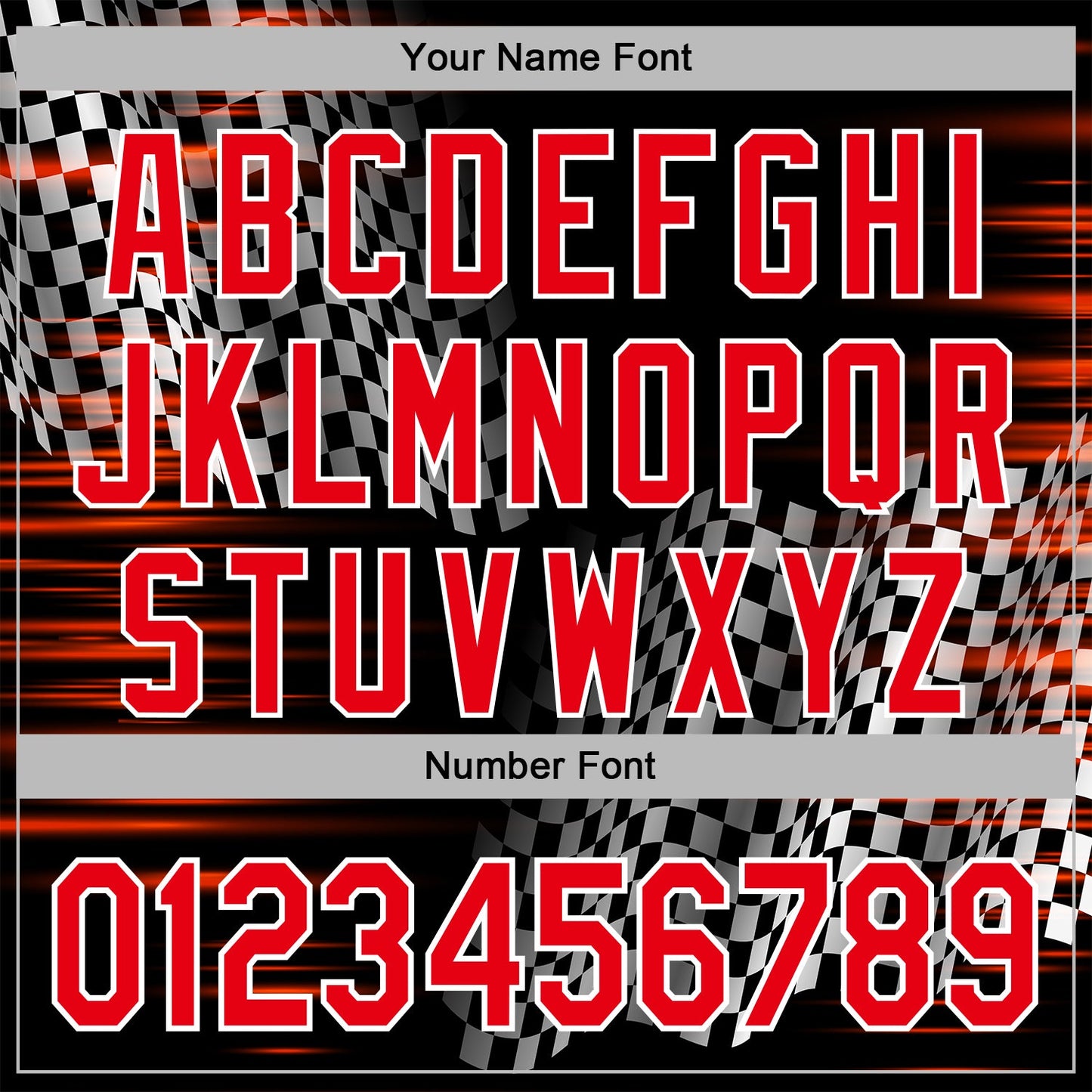 Custom Black Fire Red-White 3D Pattern Design Formula Auto Car Racing Motorsport Sports Pullover Sweatshirt Hoodie view 4