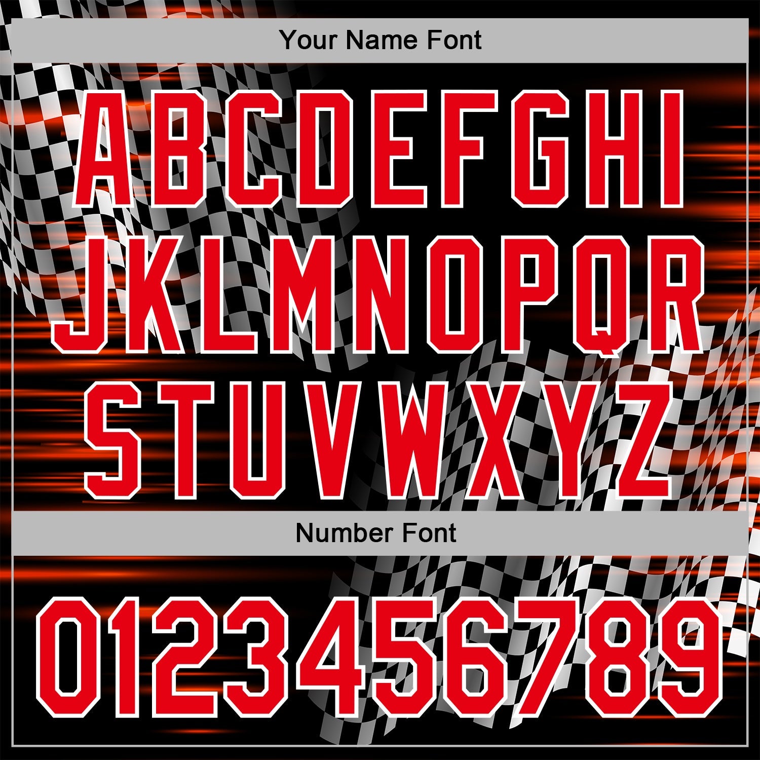 Custom Black Fire Red-White 3D Pattern Design Formula Auto Car Racing Motorsport Sports Pullover Sweatshirt Hoodie view 4