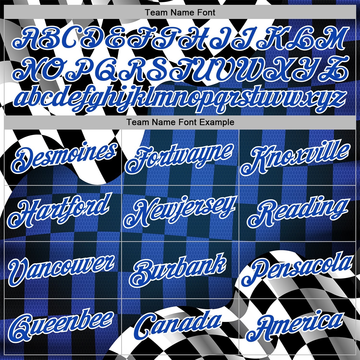 Custom Black Thunder Blue-White 3D Pattern Design Formula Auto Car Racing Motorsport Sports Pullover Sweatshirt Hoodie view 3