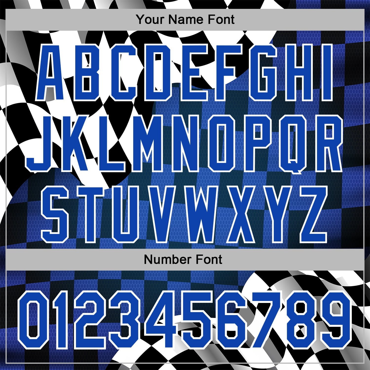 Custom Black Thunder Blue-White 3D Pattern Design Formula Auto Car Racing Motorsport Sports Pullover Sweatshirt Hoodie view 4