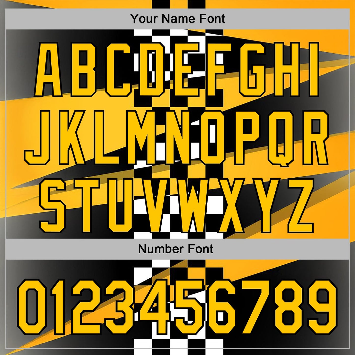 Custom Black Yellow 3D Pattern Design Formula Auto Car Racing Motorsport Sports Pullover Sweatshirt Hoodie view 4