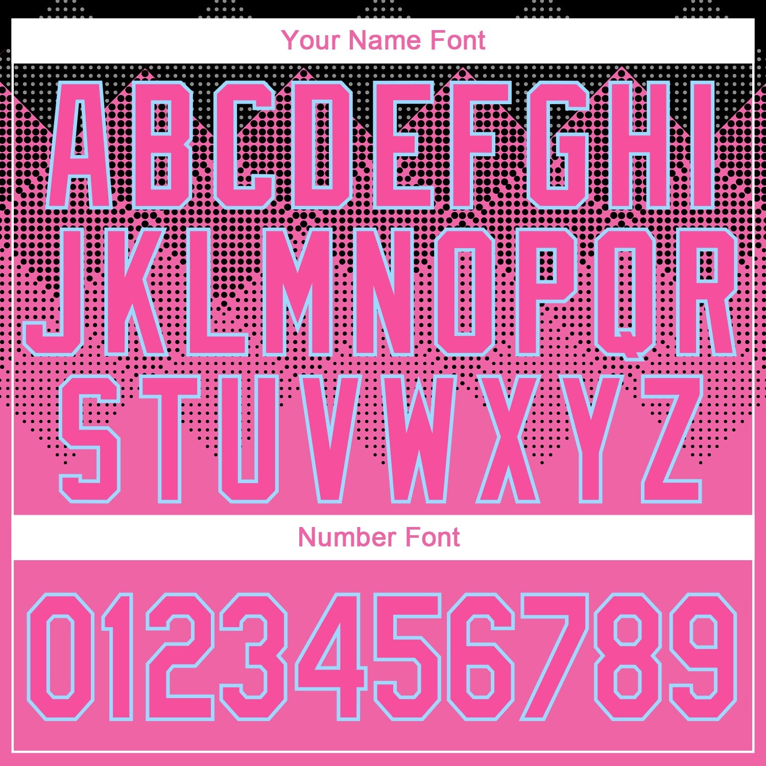 Custom Stitched Pink Pink Black-Light Blue 3D Pattern Design Sports Pullover Sweatshirt Hoodie view 4