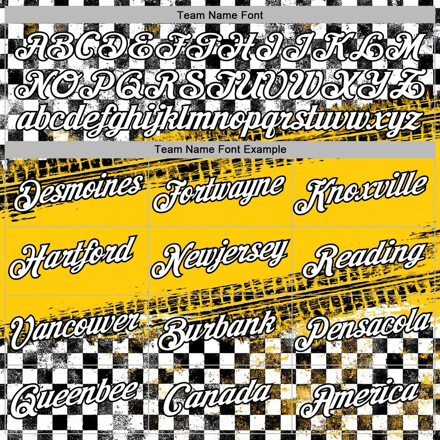Custom Black White-Yellow 3D Pattern Design Formula Auto Car Racing Motorsport Sports Pullover Sweatshirt Hoodie view 3