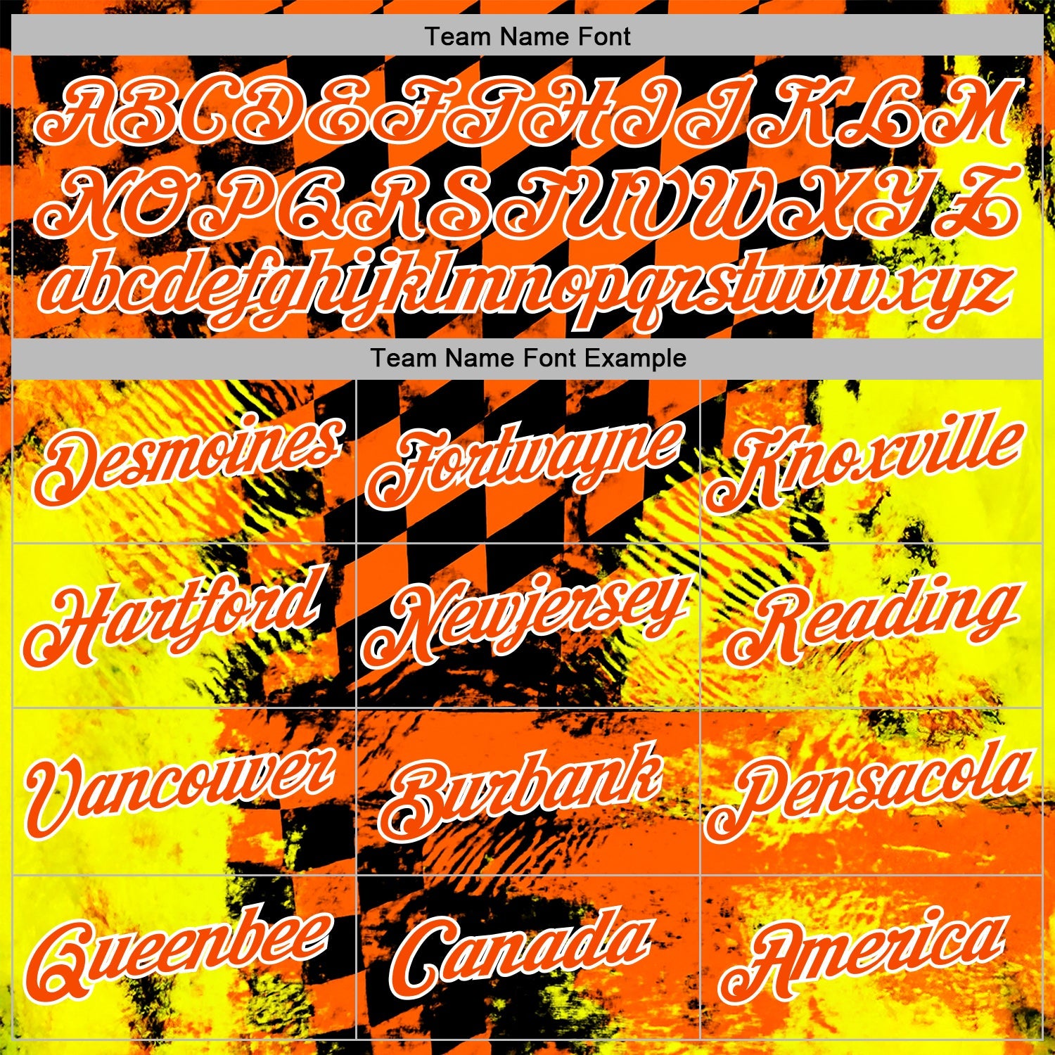 Custom Orange Yellow Black-White 3D Pattern Design Formula Auto Car Racing Motorsport Sports Pullover Sweatshirt Hoodie view 3