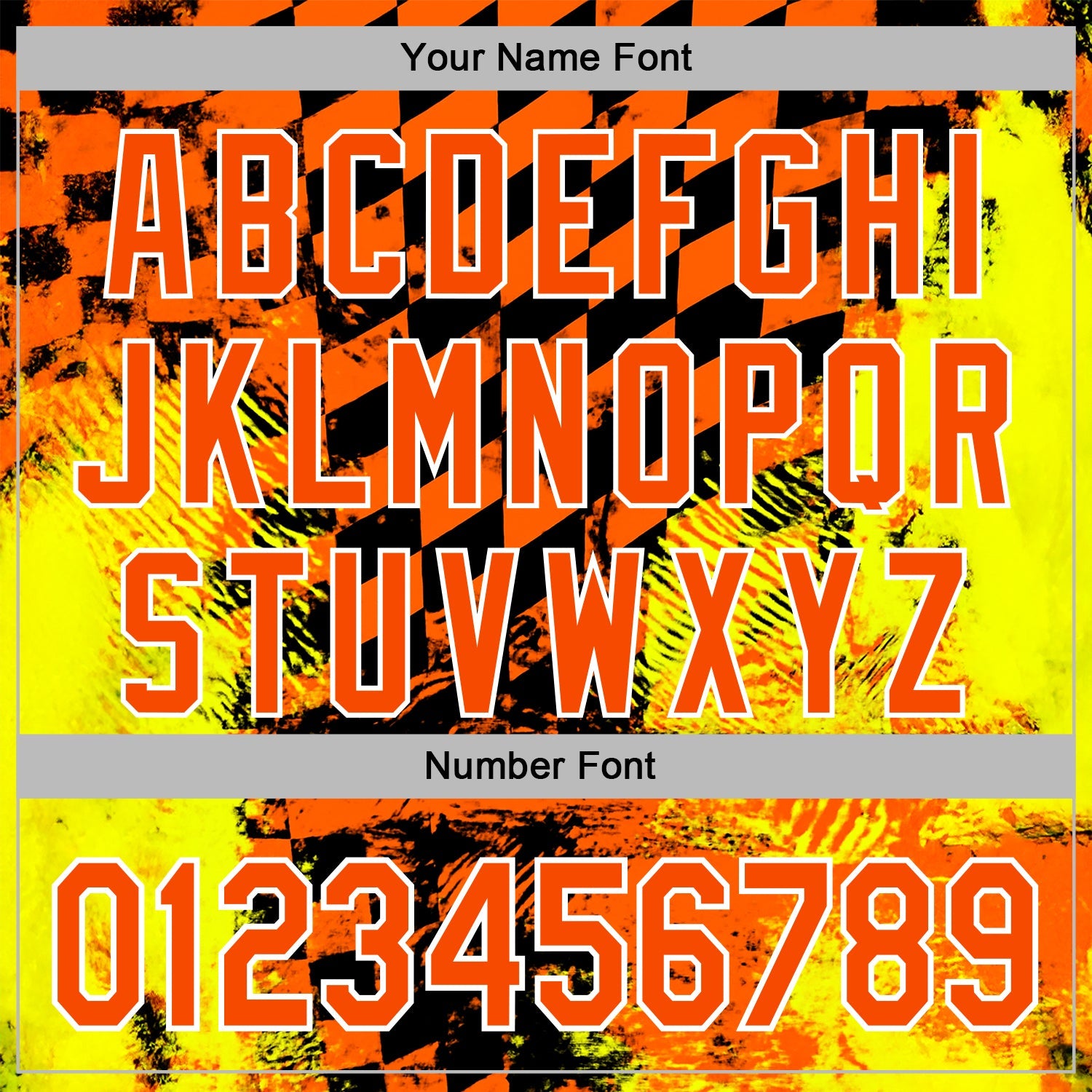 Custom Orange Yellow Black-White 3D Pattern Design Formula Auto Car Racing Motorsport Sports Pullover Sweatshirt Hoodie view 4