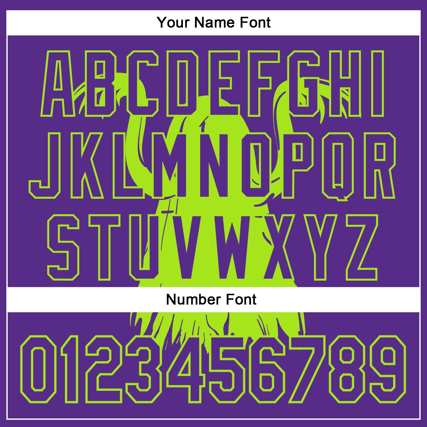 Custom Purple Neon Green Pinstripe Neon Green 3D Halloween Spooky Party Costume Ideas Authentic Baseball Jersey view 5