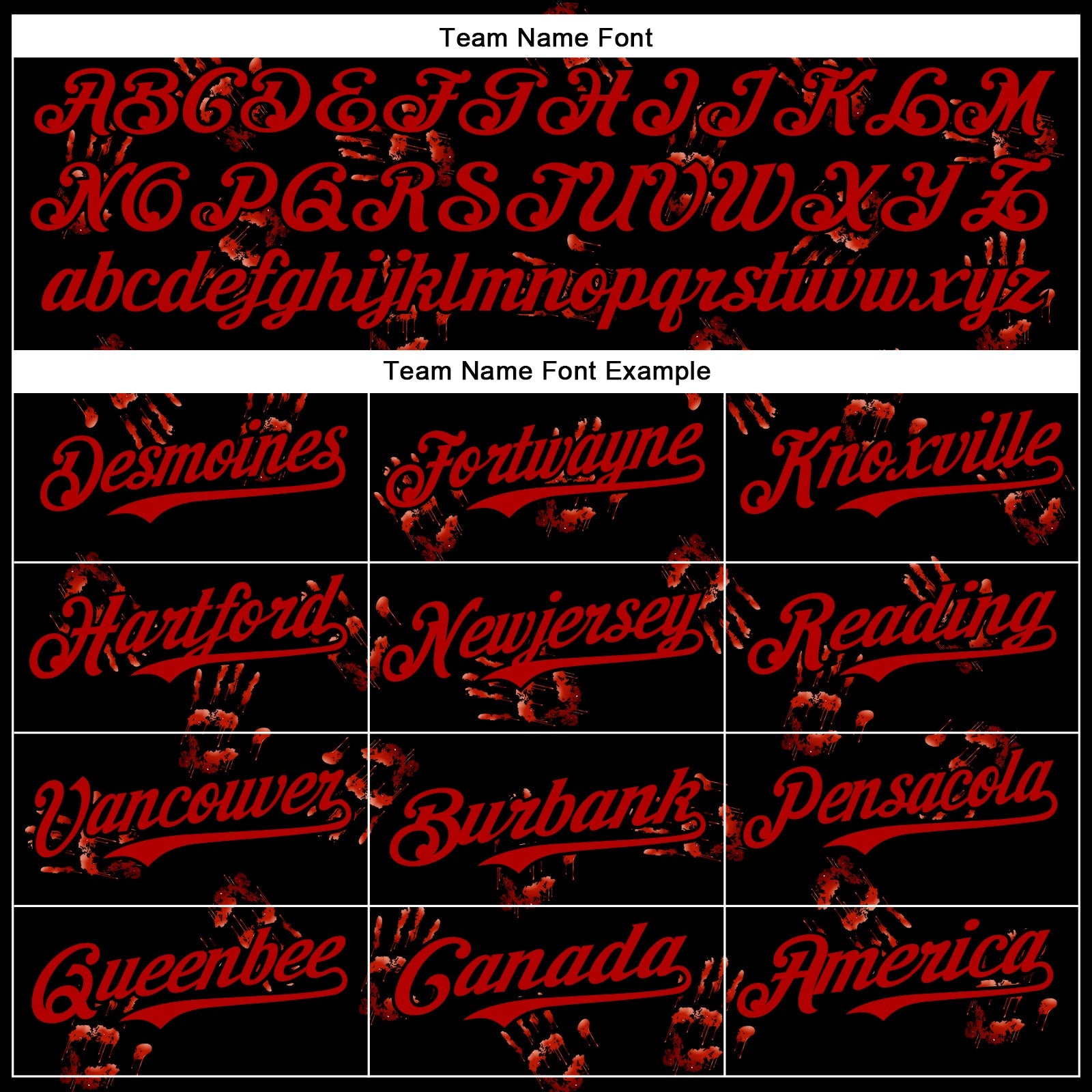 Custom Black Red 3D Halloween Skull Horror Night Trick Treat Party Costume Ideas Authentic Baseball Jersey view 4
