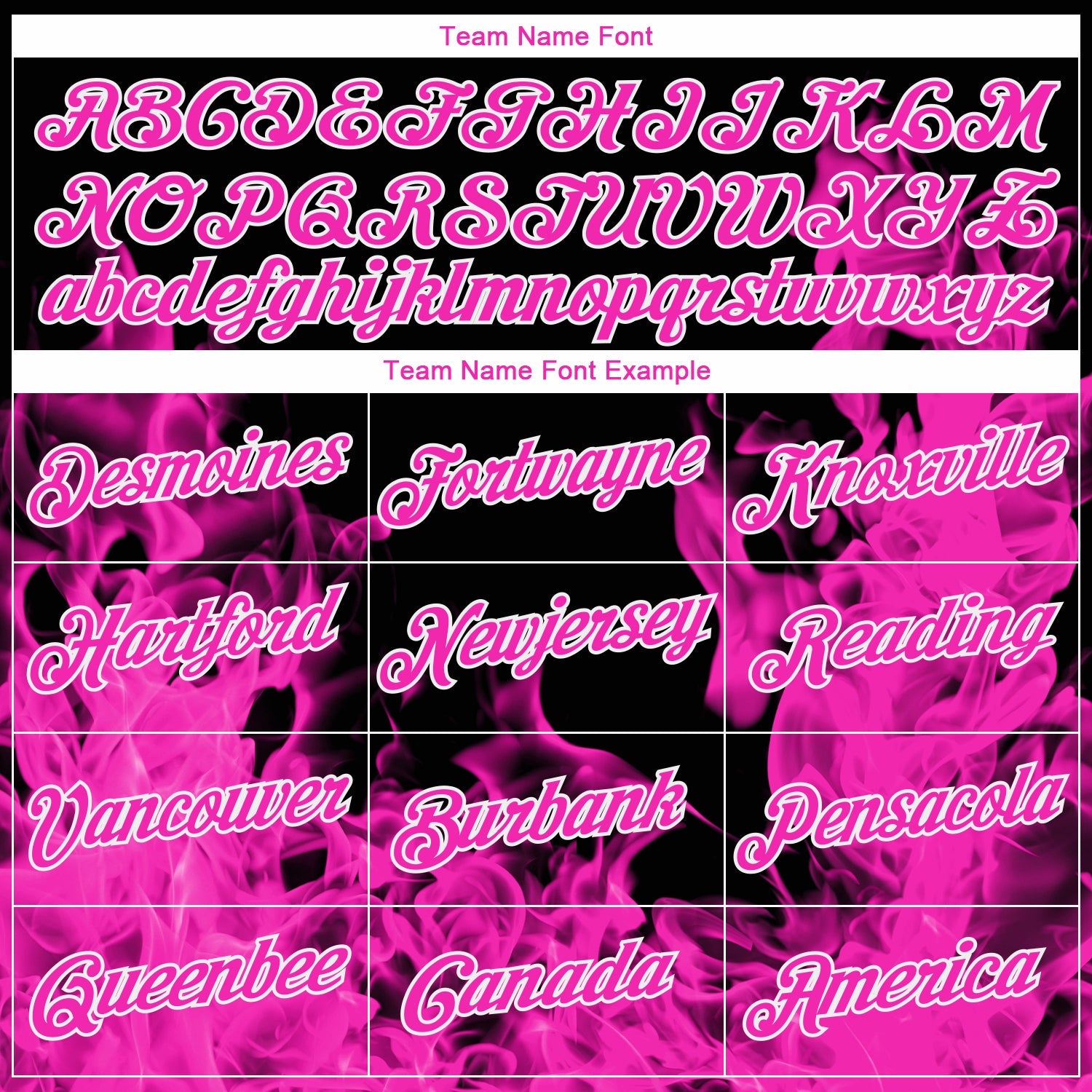 Custom Stitched Black Deep Pink-White 3D Pattern Design Flame Sports Pullover Sweatshirt Hoodie view 3