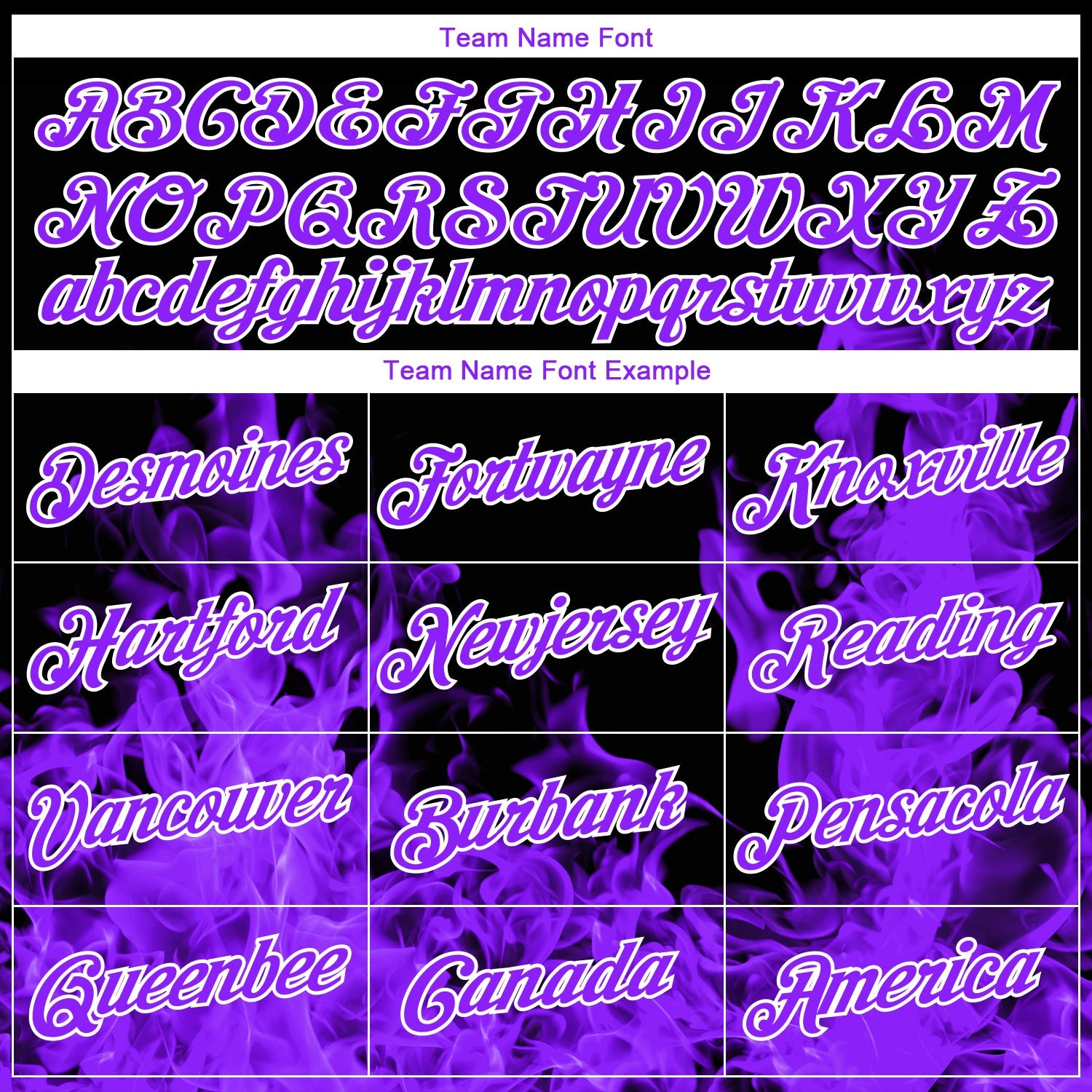 Custom Stitched Black Purple-White 3D Pattern Design Flame Sports Pullover Sweatshirt Hoodie view 3