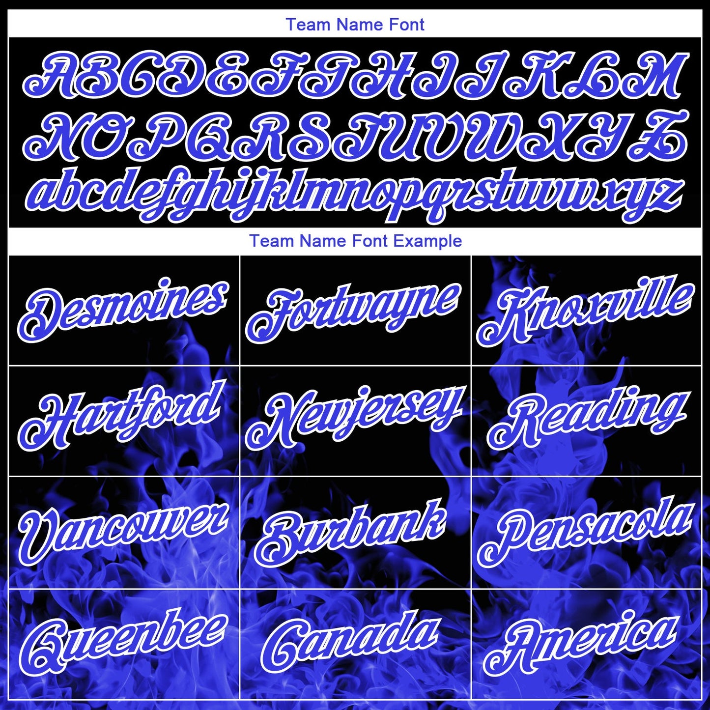 Custom Stitched Black Thunder Blue-White 3D Pattern Design Flame Sports Pullover Sweatshirt Hoodie view 3