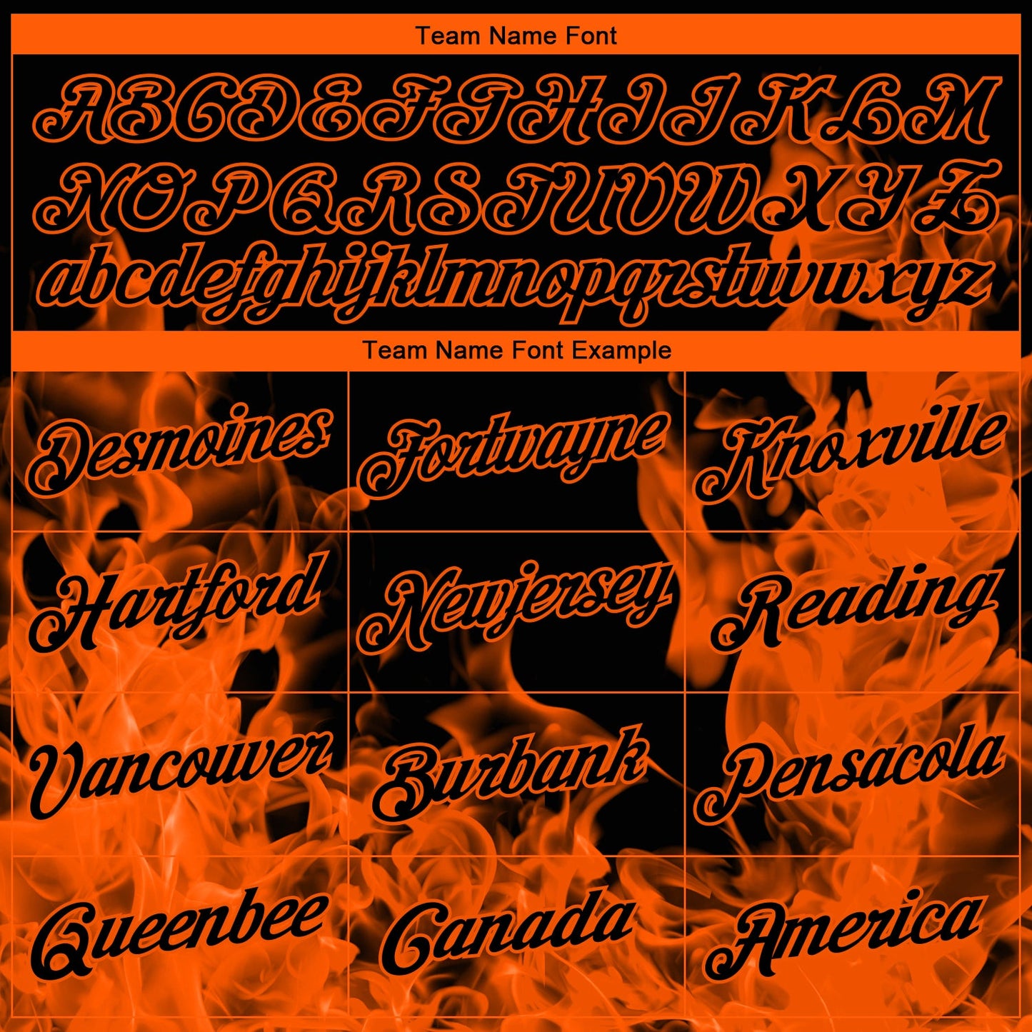 Custom Stitched Black Orange 3D Pattern Design Flame Sports Pullover Sweatshirt Hoodie view 3