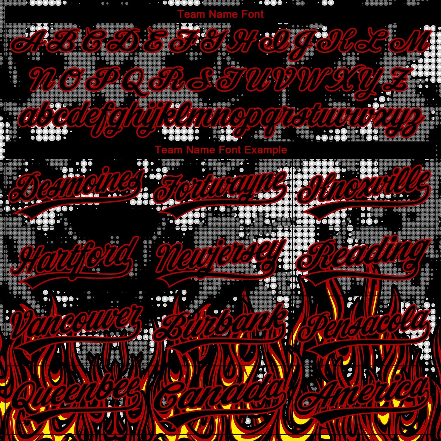 Custom Stitched Black Yellow Red-White 3D Pattern Design Flame Sports Pullover Sweatshirt Hoodie view 3