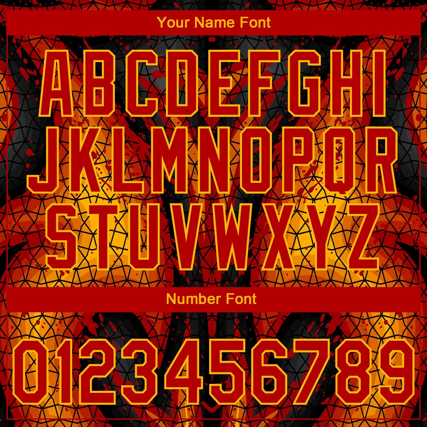 Custom Stitched Black Red-Yellow 3D Pattern Design Flame Sports Pullover Sweatshirt Hoodie view 4