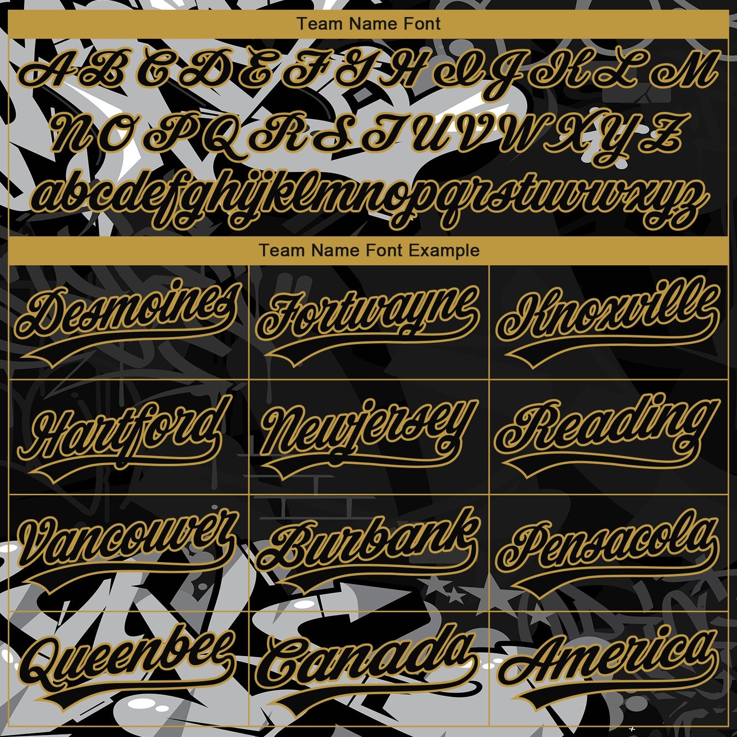 Custom Stitched Black Gray Old Gold-White 3D Graffiti Splash Street Art Sports Pullover Sweatshirt Hoodie view 3