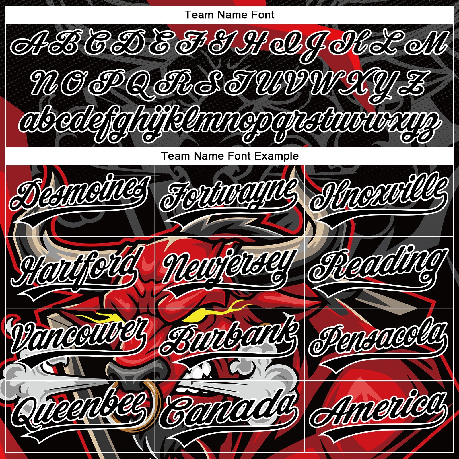Custom Stitched Black Gray Red-White 3D Pattern Design Animal Bull Sports Pullover Sweatshirt Hoodie view 3