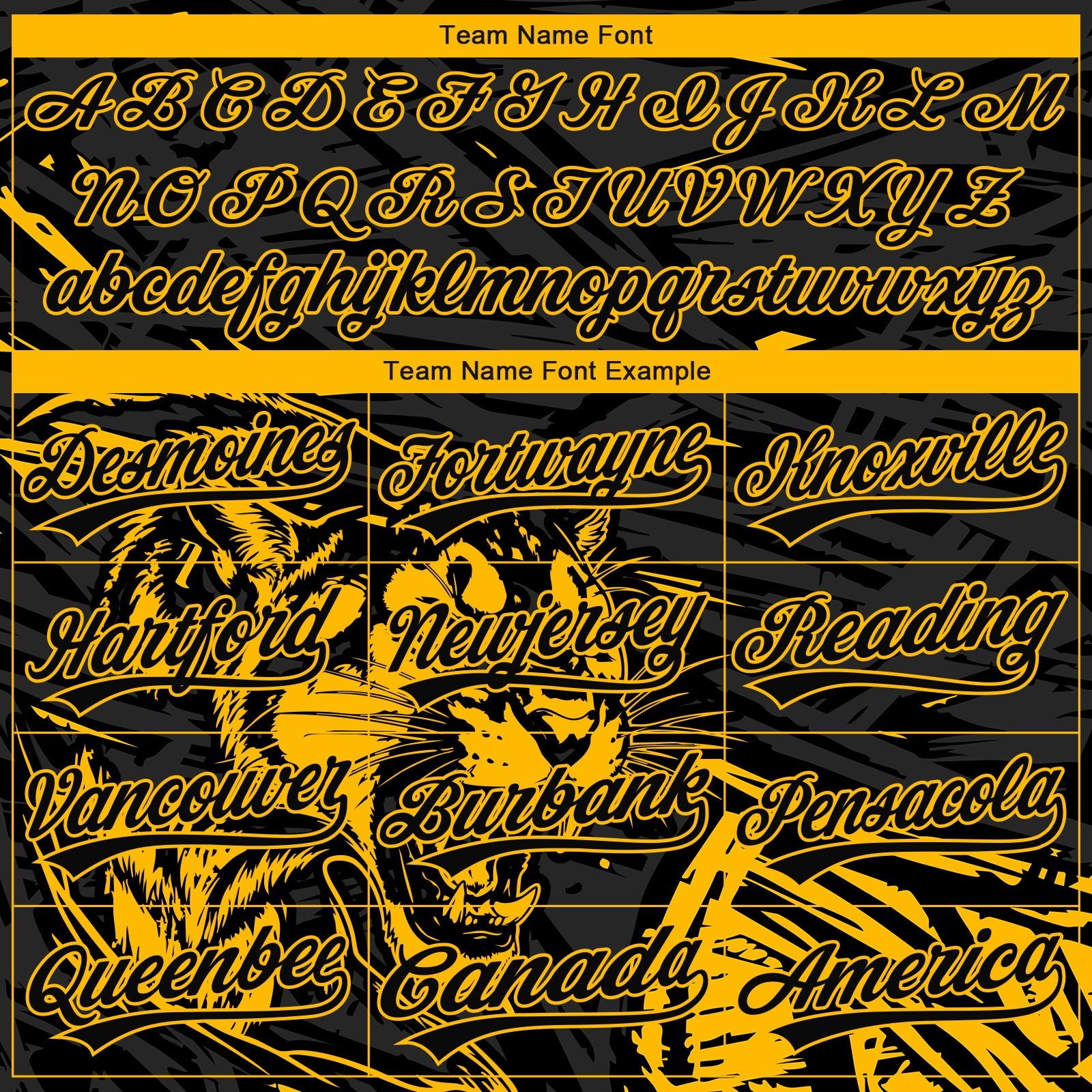 Custom Stitched Black Gold-Gray 3D Pattern Design Animal Tiger Sports Pullover Sweatshirt Hoodie view 3