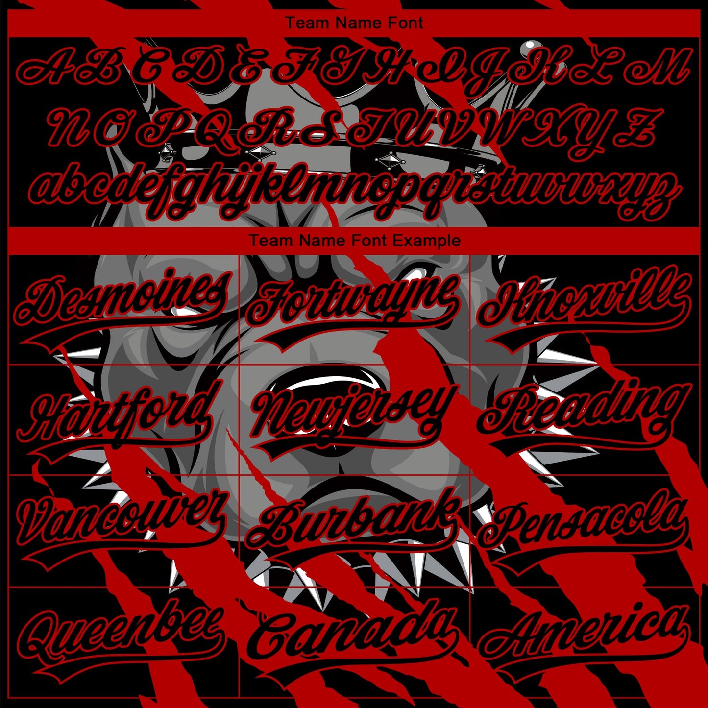 Custom Stitched Black Red Gray-White 3D Pattern Design Animal Pitbull Dog Sports Pullover Sweatshirt Hoodie view 3