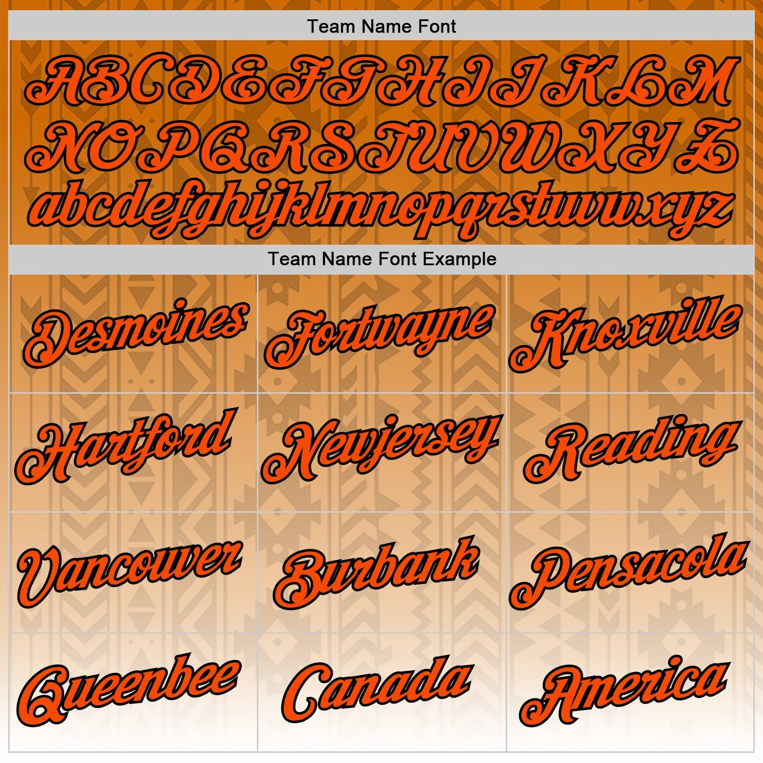 Custom Orange White-Black 3D Pattern Design Ethnic Tribal Sportswear Pullover Sweatshirt Hoodie view 3